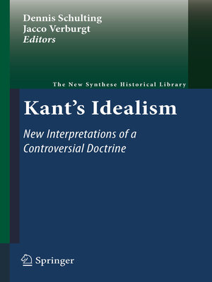 cover image of Kant's Idealism